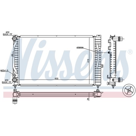 NISSEN Nissens, 60299 60299